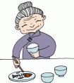 百岁老太太长出新牙 长寿秘诀是少食多餐