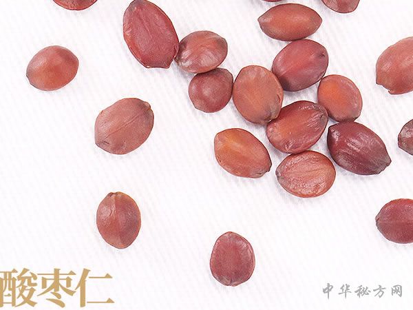 养心安神药：酸枣仁