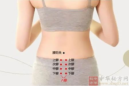 八髎穴位位置图