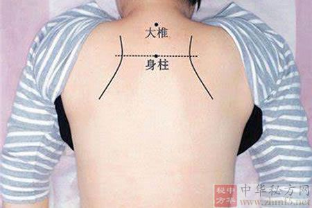 身柱穴的准确位置图