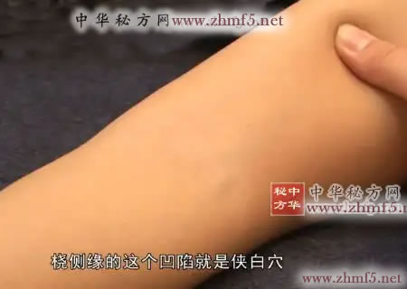 侠白穴位的位置图